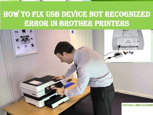 How To Fix USB Device Not Recognized Error in Brother Printers