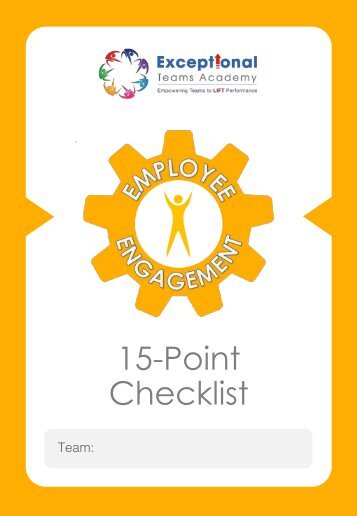 employee-engagement-checklist