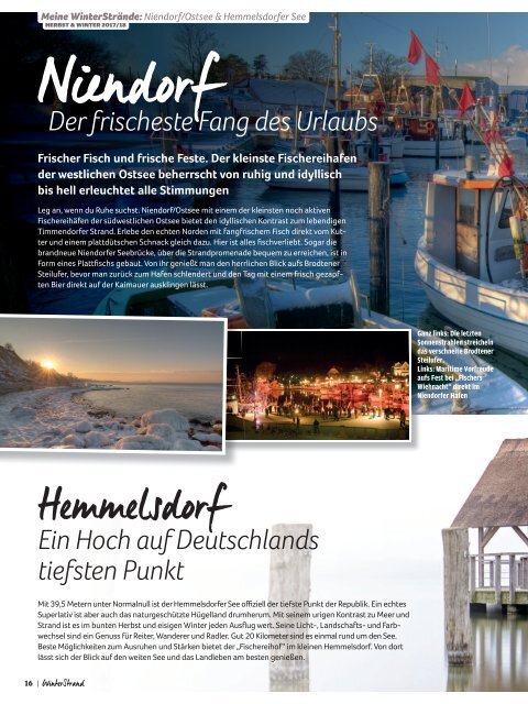 WinterStrand Magazin 2017/2018