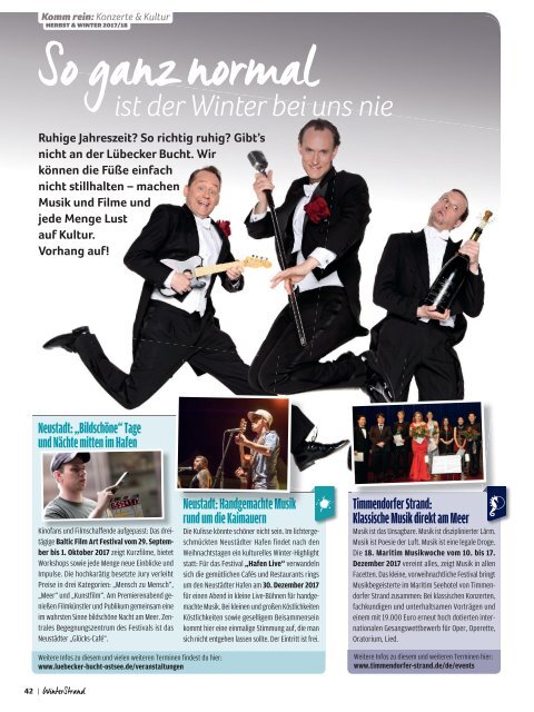 WinterStrand Magazin 2017/2018