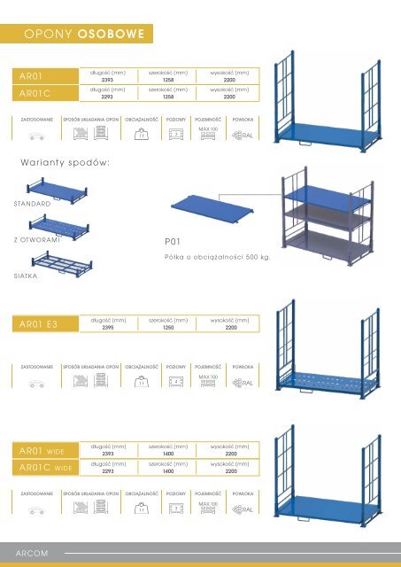 Katalog palet na opony 2017 - LQ