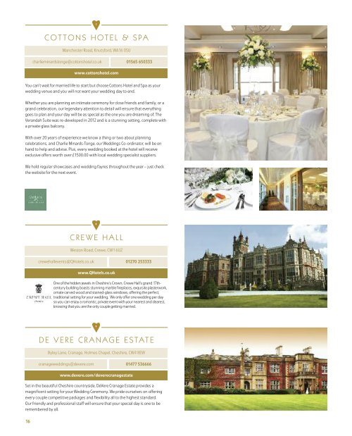 Cheshire East Weddings Brochure