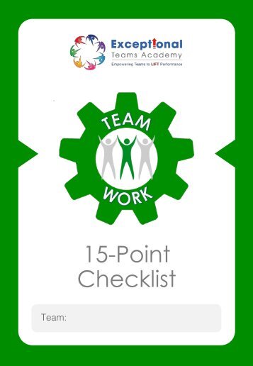 teamwork-checklist