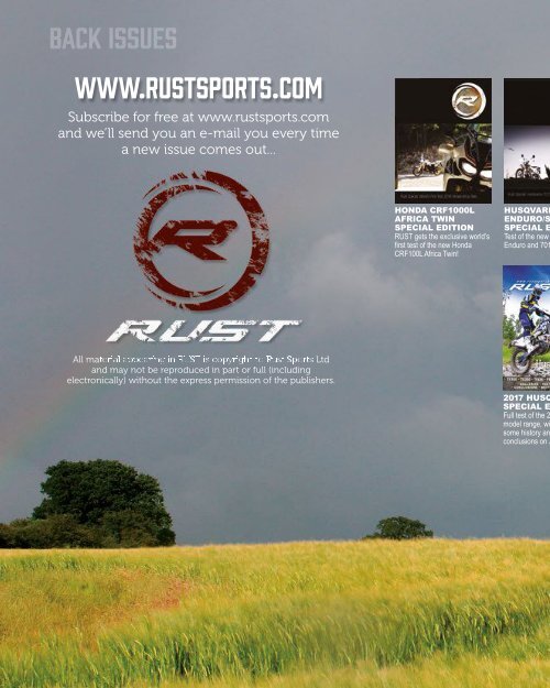 RUST magazine: RUST Tref Special