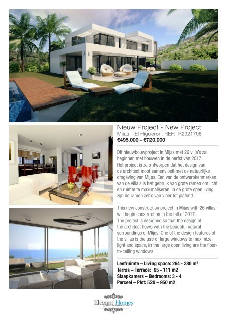 Elegant Homes Marbella brochure