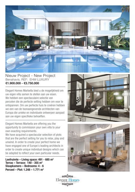 Elegant Homes Marbella brochure