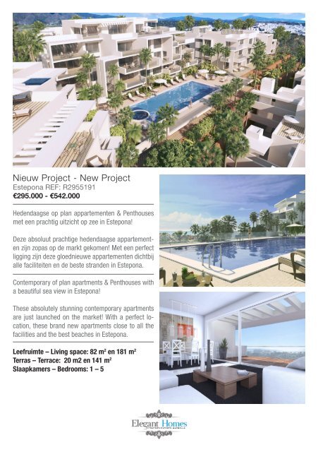 Elegant Homes Marbella brochure