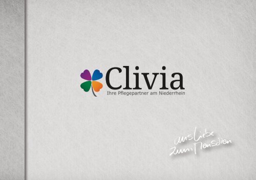 Clivia Broschur