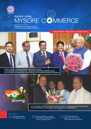 Mysore commerce Magazine GHBW 17 August 2017