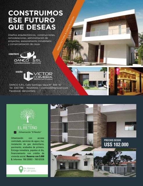 Revista InfoCasas Bolivia - Agosto 2017