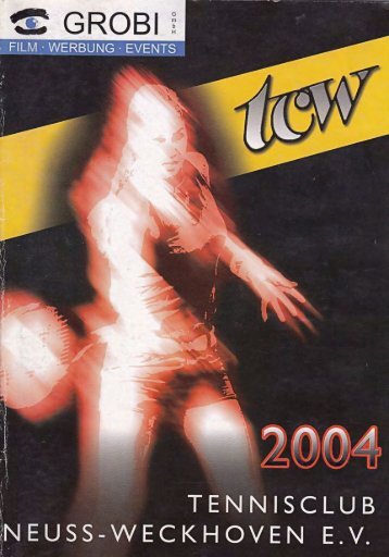 Clubheft des TCW - Ausgabe für 2004