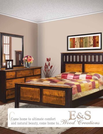 E&S Wood Creations 2017 Catalog