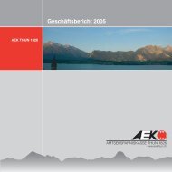 Geschäftsbericht 2005 (pdf) - AEK Bank 1826