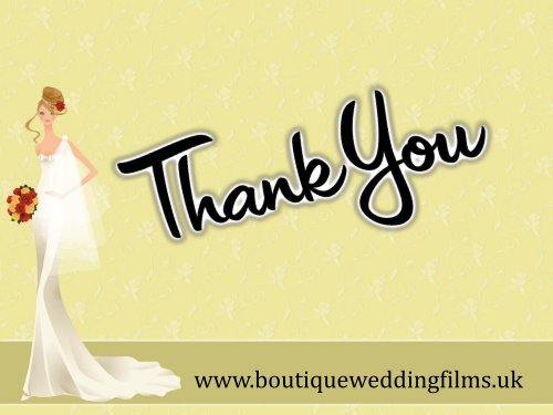 Wedding Videographer Buckinghamshire