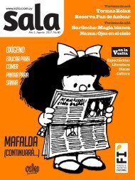 Revista Sala Nro. 1 Agosto 2017