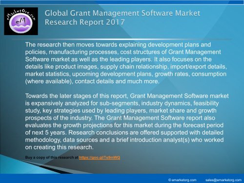 The Grant Management Software Market Outlook and Size 2022 Forecasts