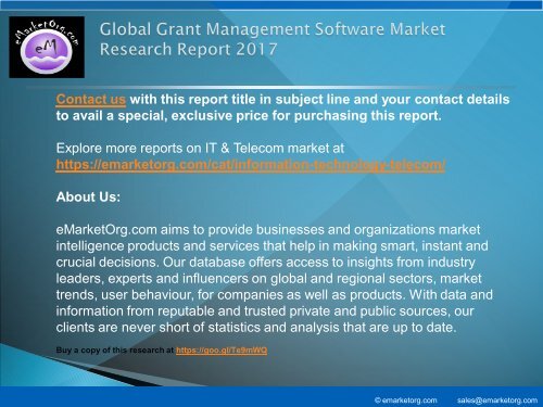 The Grant Management Software Market Outlook and Size 2022 Forecasts