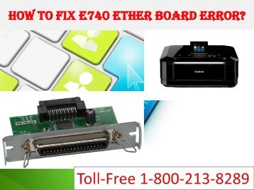 How to Fix E740 Ether Board Error