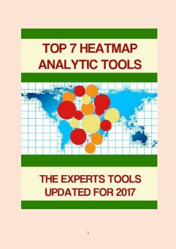 Top 7 Heatmap Analytic Tools