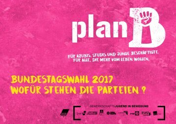 Bundestagswahlen 2017: Wofür stehen die Parteien?