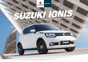 Suzuki Prijslijst Suzuki Ignis