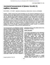 capillary viscometer