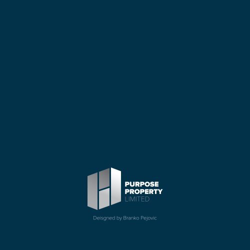 PURPOSE PROPERTY BRAND BOOK