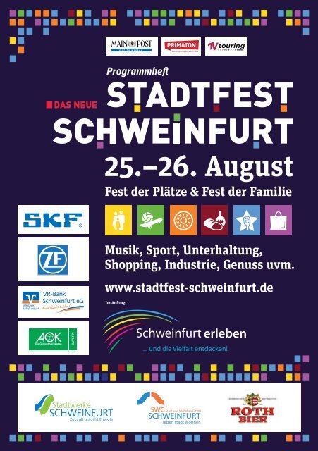 Programmheft Stadtfest Schweinfurt 2017