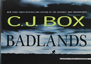 Badlands (C.J. Box)