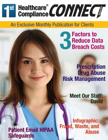 First Healthcare Compliance CONNECT- August 2017