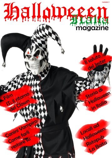 HALLOWEEN ITALIA MAGAZINE NUMERO 1