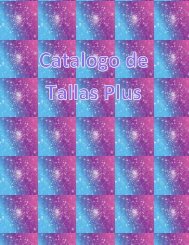 catalogo tallas plus coleccion lehilanny