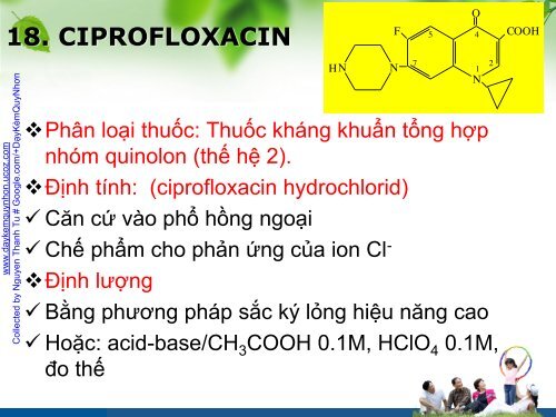 LECTURE ÔN TẬP THI TỐT NGHIỆP HÓA DƯỢC PHẠM THỊ THÙY LINH