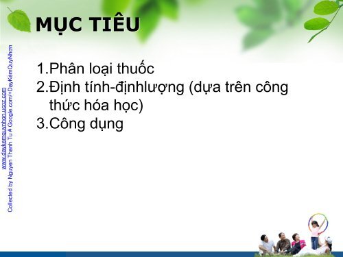 LECTURE ÔN TẬP THI TỐT NGHIỆP HÓA DƯỢC PHẠM THỊ THÙY LINH