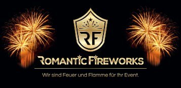 Arrangements mit Preisen der Firma Romantic Fireworks 