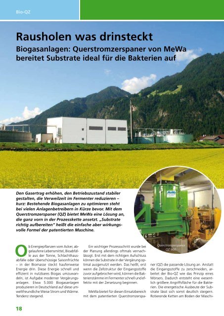 Seite 6 - MeWa Recycling Maschinen und Anlagenbau GmbH