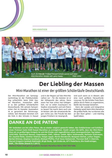 EAM Kassel Marathon Magazin 2017