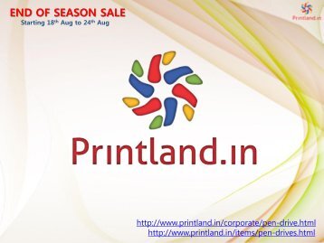 Buy Promotional or Corporate Pen Drives with Logo Printed Online in India at Best Price – PrintLand.in