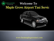 Taxi Cab service in Maple Grove