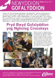 Carers News 2 May 2017 (Cymraeg)