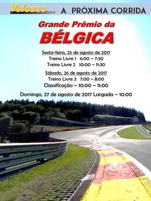 Velozes F1 / R12 Bélgica