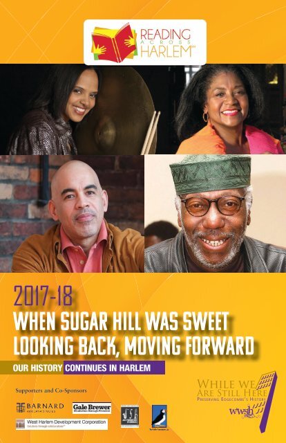 2017 When Sugar Hill Was Sweet: Looking Back, Moving Forward