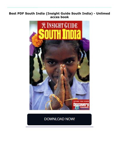  Best PDF South India (Insight Guide South India) -  Unlimed acces book