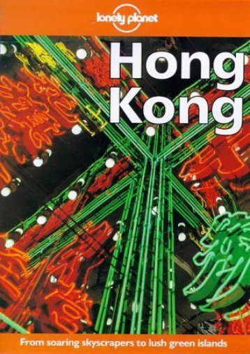  [Free] Donwload Lonely Planet Hong Kong (City Guides Series) -  Unlimed acces book