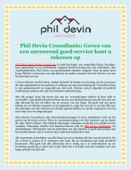 Phil Devin Consultants Geven van een onroerend goed-service kunt u rekenen op