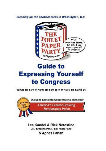  Unlimited Ebook Toilet Paper Party Guide to Expressing Yourself to Congress -  Populer ebook - By Les Kandel