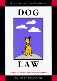 Download Ebook Dog Law (Dog Law, 3rd ed) -  Best book - By Mary Randolph
