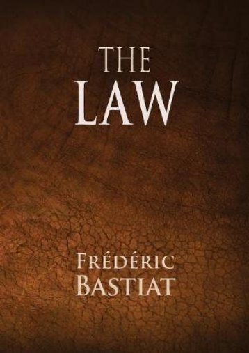 Download Ebook The Law -  Populer ebook - By Frederic Bastiat