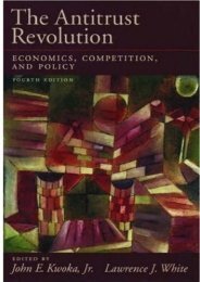 Free ePUB Economics of Regulation and Antitrust, fifth edition