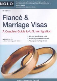  [Free] Donwload Fiance   Marriage Visas: A Couple s Guide to U.S. Immigration (Immigration Essentials) -  Populer ebook - By Ilona M. Bray